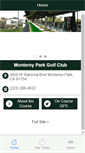 Mobile Screenshot of montereyparkgolfclub.com